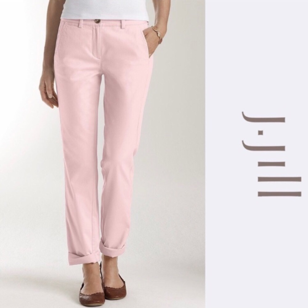 J. Jill Stretch Chino Light Pink